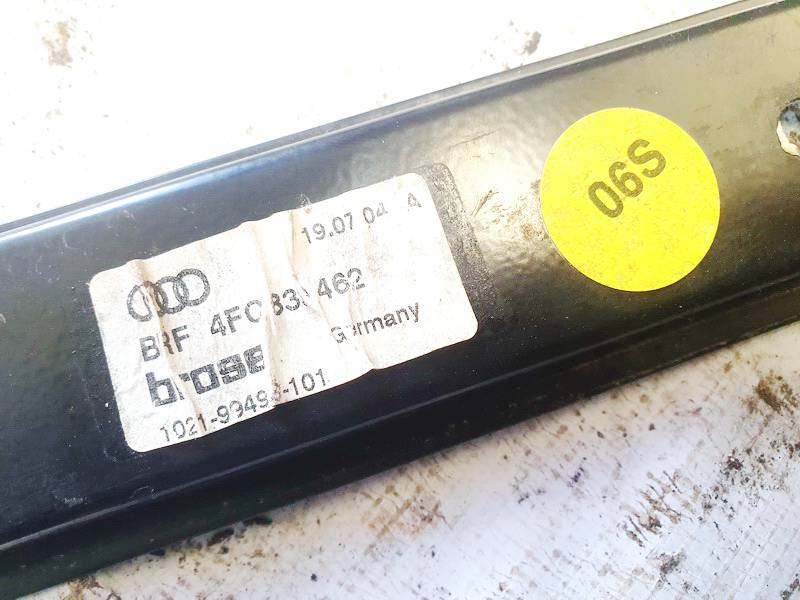 4F0839462 Audi A6 2005 Mécanisme Ascenseurs en Verre Ascenseur-Cristal Port Arrerie Droite - Thumbnail 2