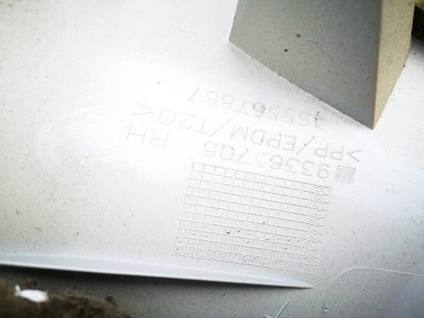 93363705 Opel Meriva 2003 Pillar Trim - REAR RIGHT - Thumbnail 3