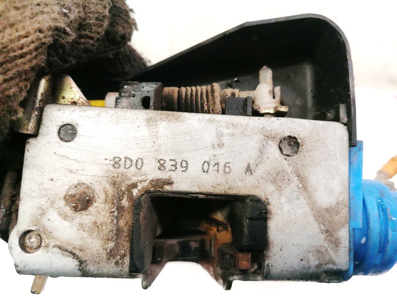 8D0839016A Audi A4 1996 Zamek drzwi - TYLNE PRAWE - Thumbnail 3