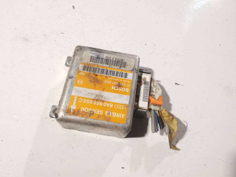 8A0959655C Audi A6 1996 srs-turvatyynyn tietokone – turvatyynyn ohjausyksikkö - Thumbnail 2