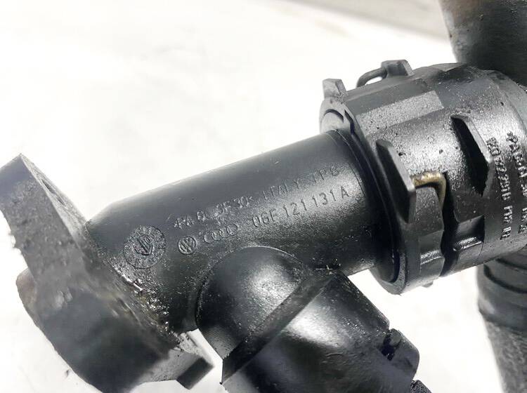 6F121131A Audi A3 2003 Coolant Flange (Engine Coolant Thermostat Housing Cover) - Thumbnail 4