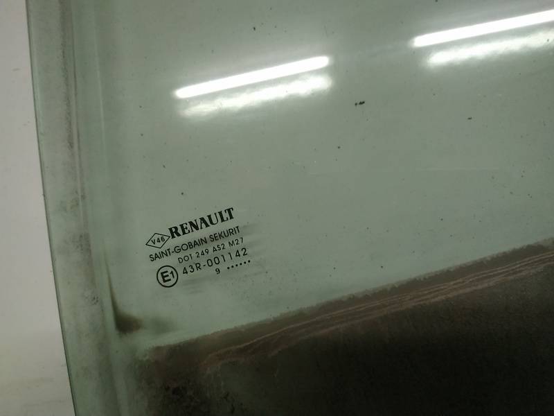 AS2 Renault Megane 2010 Szyba drzwi - TYLNE LEWE - Thumbnail 2