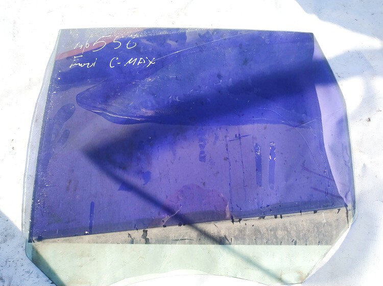 Ford C-MAX 2008 Door-Drop Glass - REAR LEFT