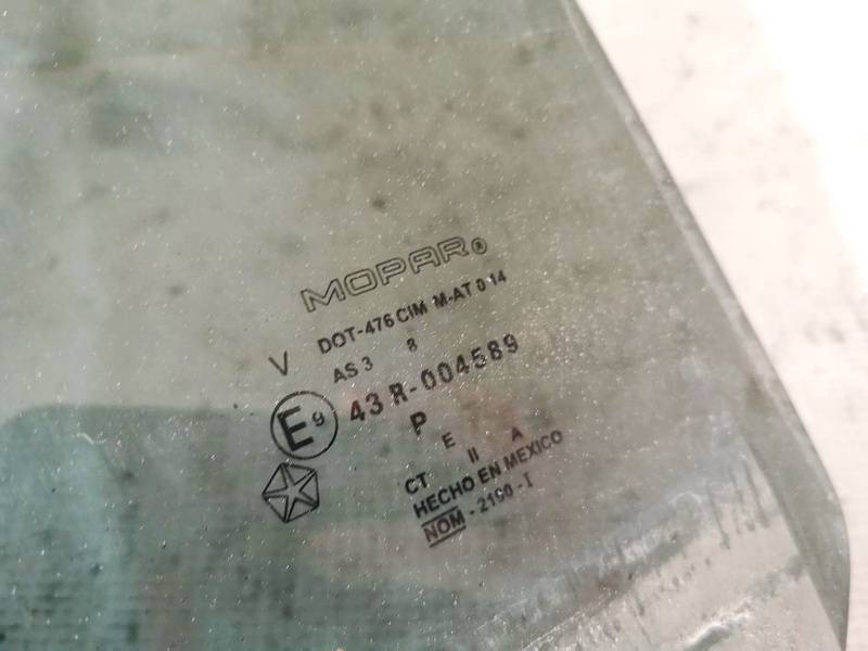 AS3 Dodge Journey 2009 LUNA TRASERA DERECHA, 
Luna de la puerta trasera - ABAJO A LA DERECHA - Thumbnail 2