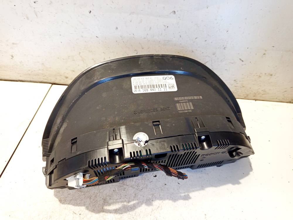 A1694401111 Mercedes-Benz A-CLASS 2010 Spidometras - prietaisu skydelis - Thumbnail 2