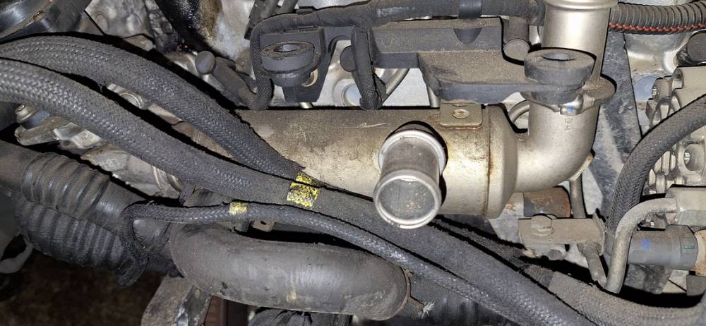 9646762280 Citroen C4 2006 EGR Cooler (exhaust gas cooler)