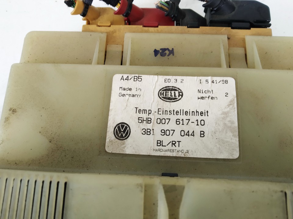 3B1907044B Volkswagen Passat 1998 Heizungsbedienteil Klimabedienteil - Thumbnail 3