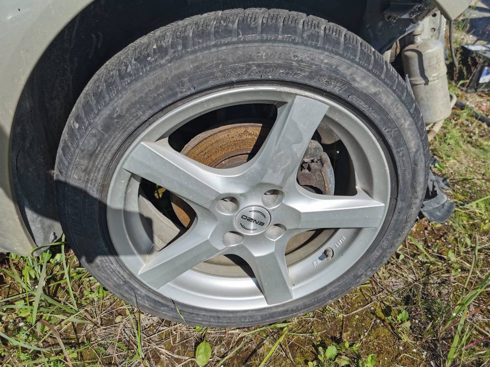 4X100 Renault Megane 2004 Komplet Kół Zimowych R17 - Thumbnail 3