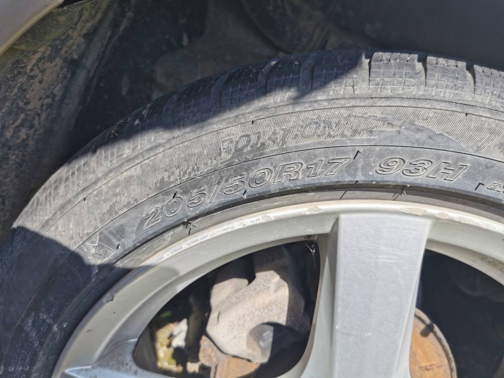 4X100 Renault Megane 2004 Komplet Kół Zimowych R17 - Thumbnail 5