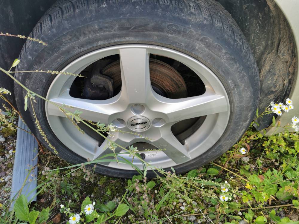 4X100 Renault Megane 2004 Komplet Kół Zimowych R17 - Thumbnail 2