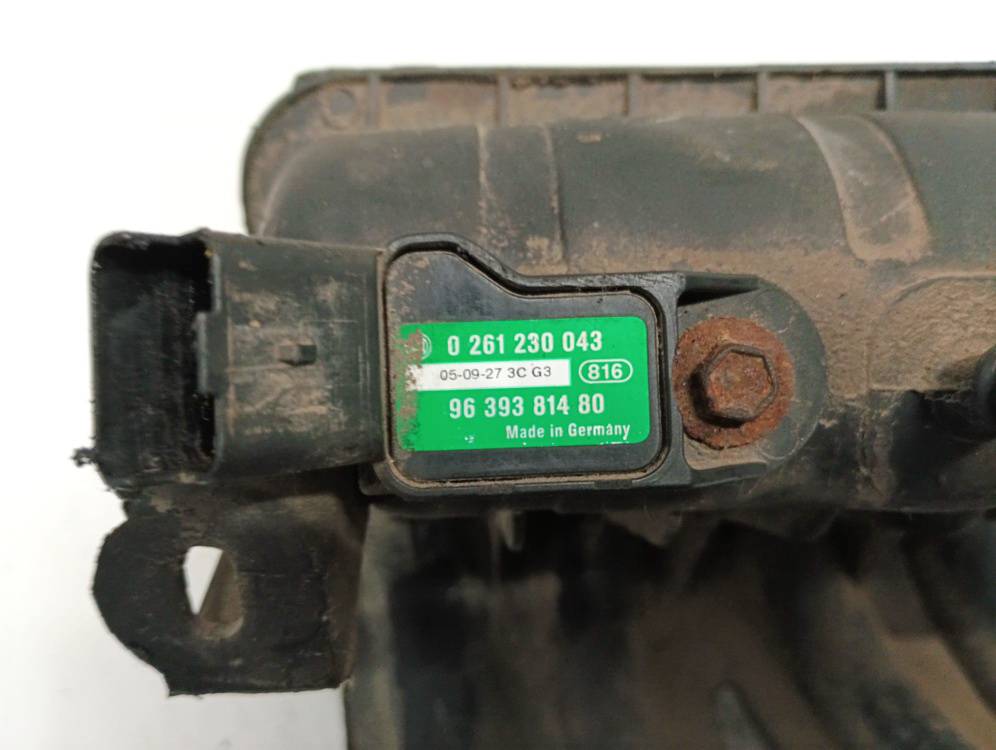 9639381480 Peugeot Partner 2005 Air Pressure MAP Sensor Manifold Boost - Thumbnail 3
