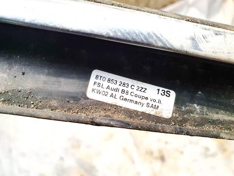 8T0853283C Audi A5 2007 Oven lasin tiivistelista  - EDESSÄ VASEMMALLA - Thumbnail 3