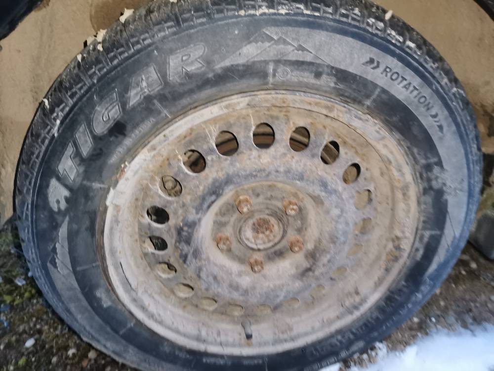 5X110 Opel Astra 2001 Komplet stalowych felg R15