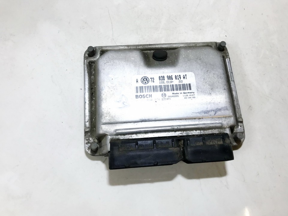 038906019AT Volkswagen Bora 2002 ECU Engine Computer (Engine Control Unit)