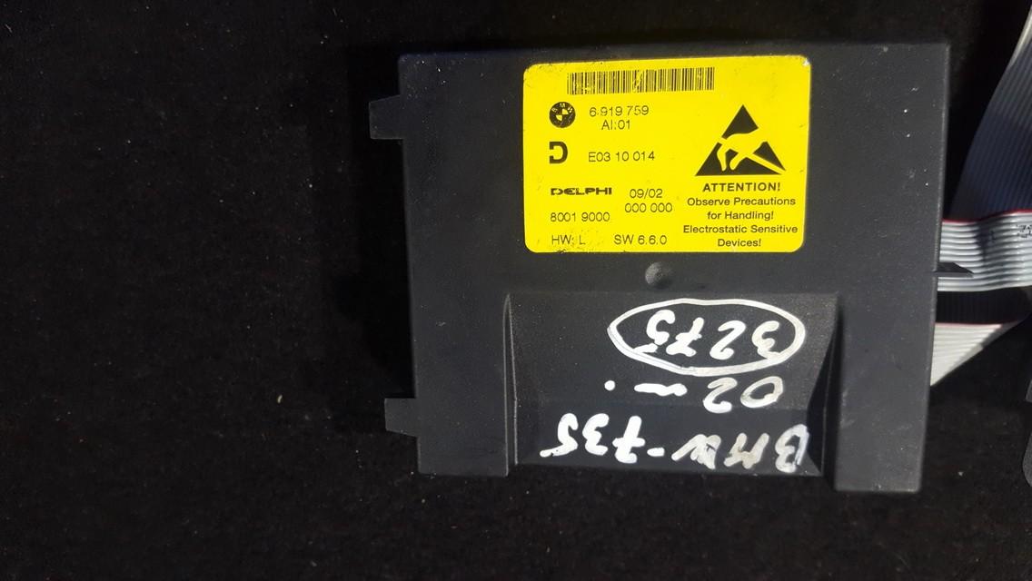 6919759 BMW 7-Series 2002 Komforta bloks