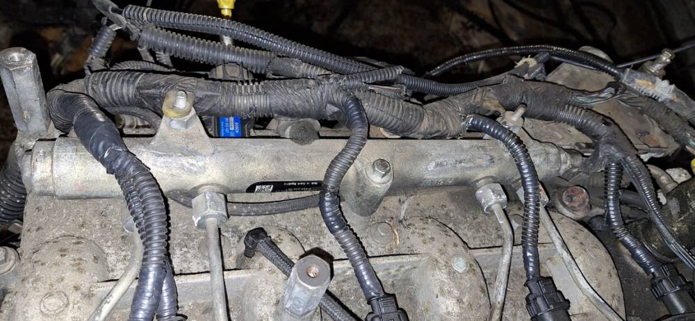 0445214041 Chrysler Voyager 2006 Fuel injector rail (injectors)(Fuel distributor) - Thumbnail 2