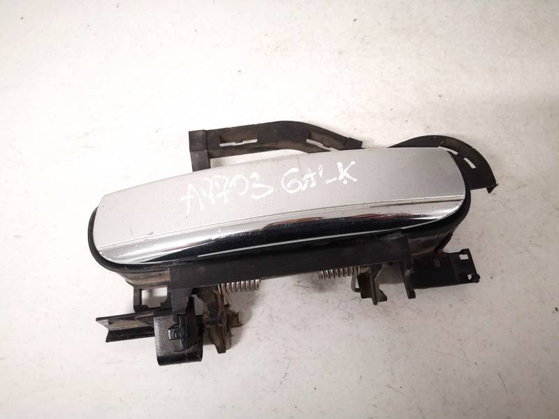 4F0837885 Audi A6 2005 Door Handle Exterior - REAR LEFT