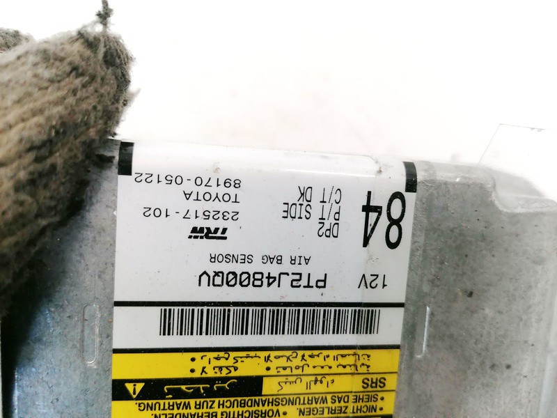 8917005122 Toyota Avensis 2003 srs-turvatyynyn tietokone – turvatyynyn ohjausyksikkö - Thumbnail 3