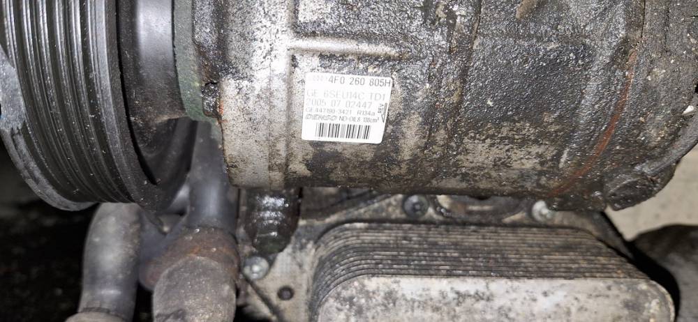 4F0260805H Audi A6 2005 AC AIR Compressor Pump - Thumbnail 4