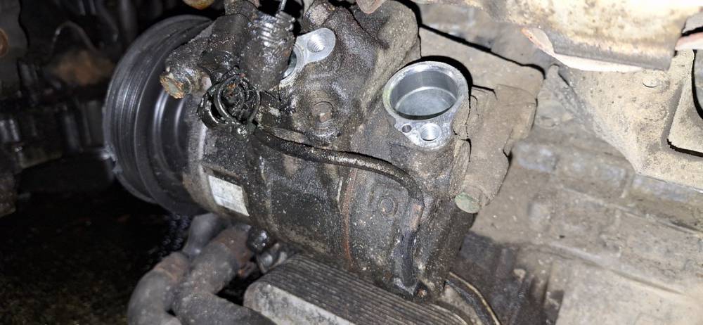 4F0260805H Audi A6 2005 AC AIR Compressor Pump - Thumbnail 3