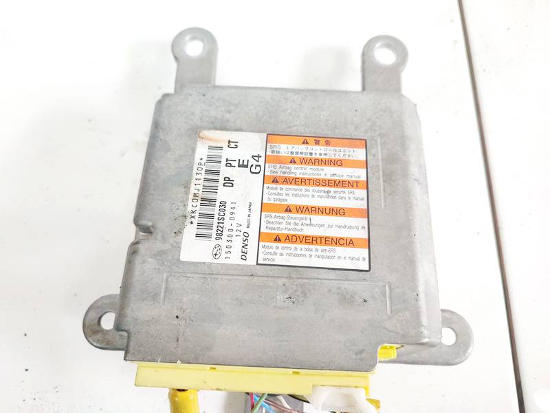 98221SC030 Subaru Forester 2009 Airbag crash sensors module - Thumbnail 3