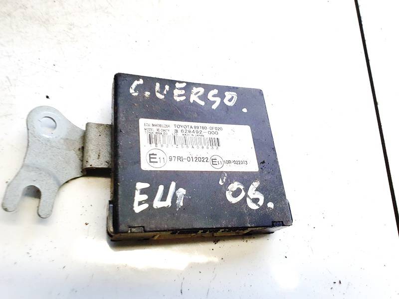 626492000 Toyota Corolla Verso 2005 Imobilaizera vadības bloks - Thumbnail 2