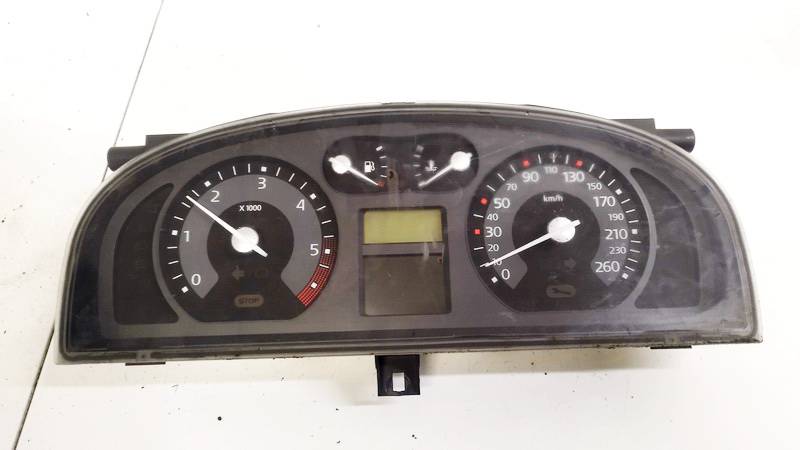 8200291330 Renault Laguna 2006 Spidometrs – instrumentu panelis