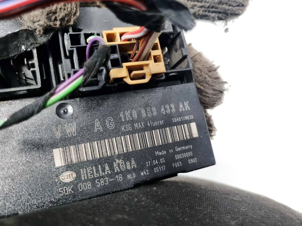 1K0959433AK Volkswagen Touran 2005 Mukavuusmoduuli - Thumbnail 4