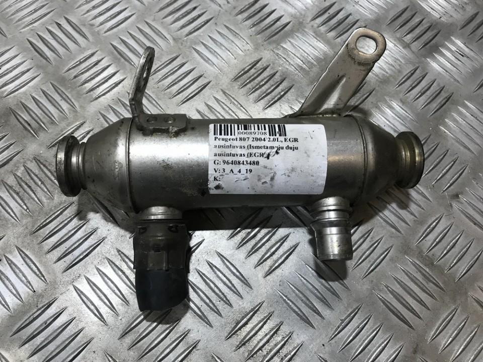 9640843480 Peugeot 807 2004 EGR Cooler (exhaust gas cooler)
