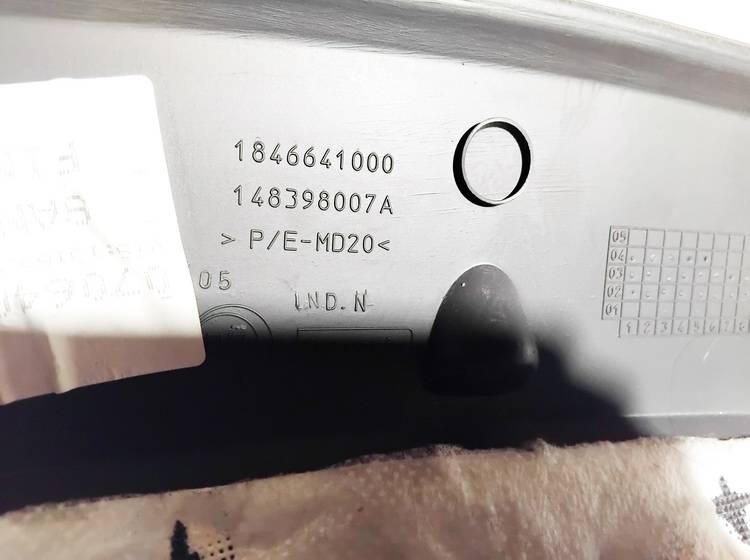 1846641000 Peugeot 807 2004 Wiper Muolding - FRONT - Thumbnail 3