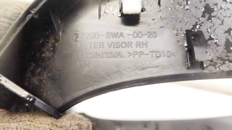 77200SWA0020 Honda CR-V 2008 Speedometer Surround Trim - Thumbnail 3