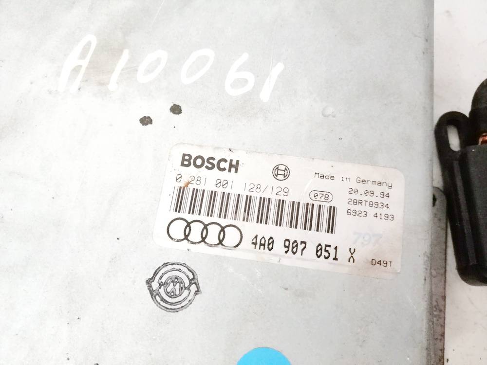 4A0907051X Opel Zafira 2006 Variklio kompiuteris - Thumbnail 3