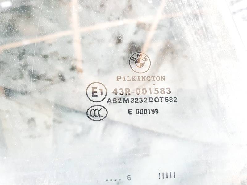 AS2M3232DOT682 BMW 1-Series 2006 Szyba drzwi - TYLNE LEWE - Thumbnail 3