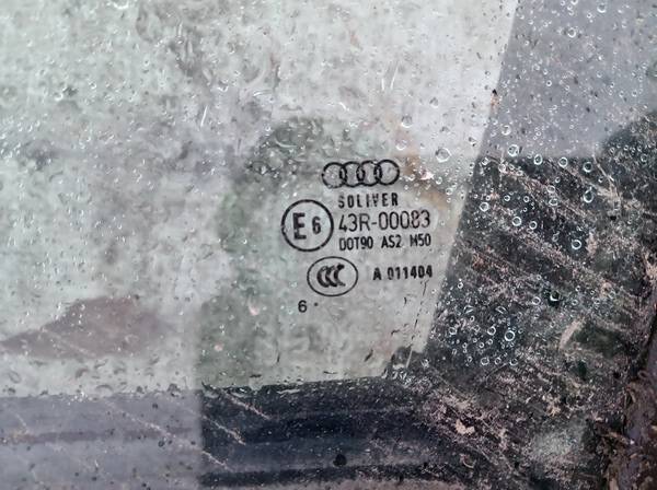 AS2 Audi A6 2009 Duru stiklas P.K. - Thumbnail 3