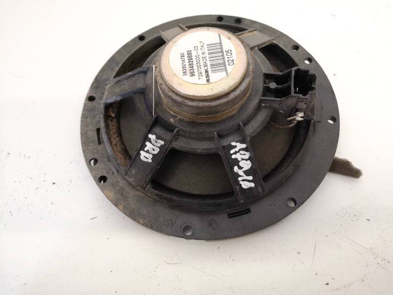 9634826880 Peugeot 307 2005 Speaker (audio) - Thumbnail 2
