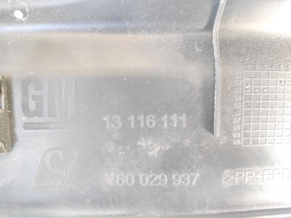 13116111 Opel Meriva 2003 Vidinio slenkscio apdaila P.D. - Thumbnail 3