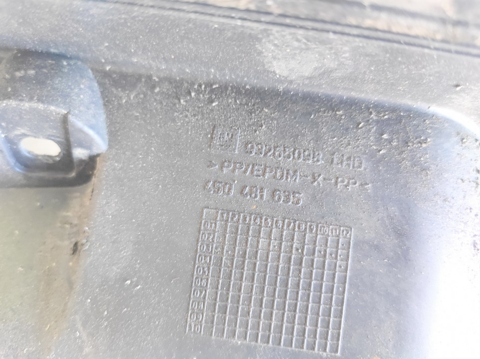 93265098 Opel Meriva 2003 Valytuvu apdailos plastmase P. - Thumbnail 3