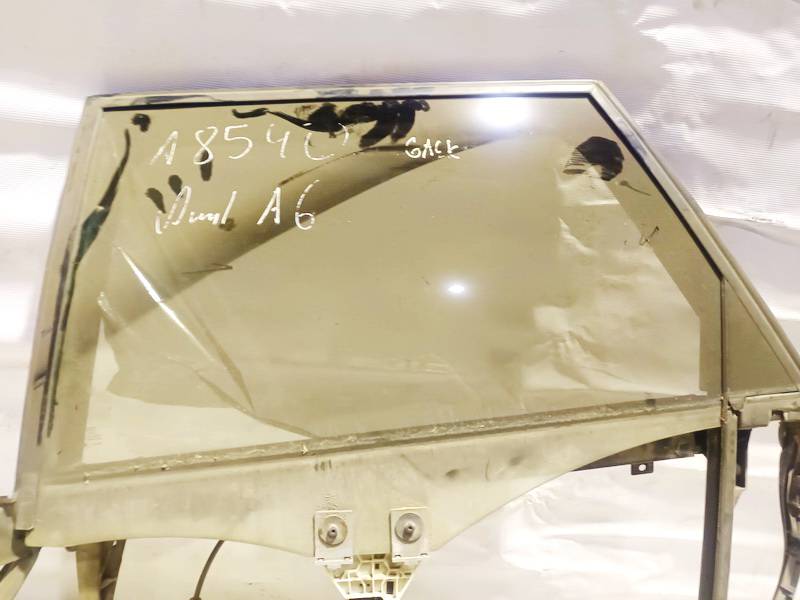 AS2 Audi A6 2007 Door-Drop Glass - REAR LEFT