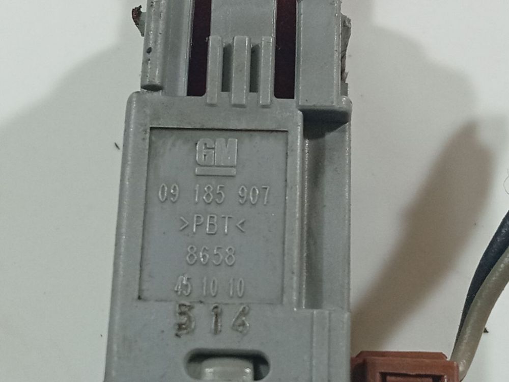 09185907 Opel Astra 2005 Brake Light Switch (sensor) - Switch (Pedal Contact) - Thumbnail 4