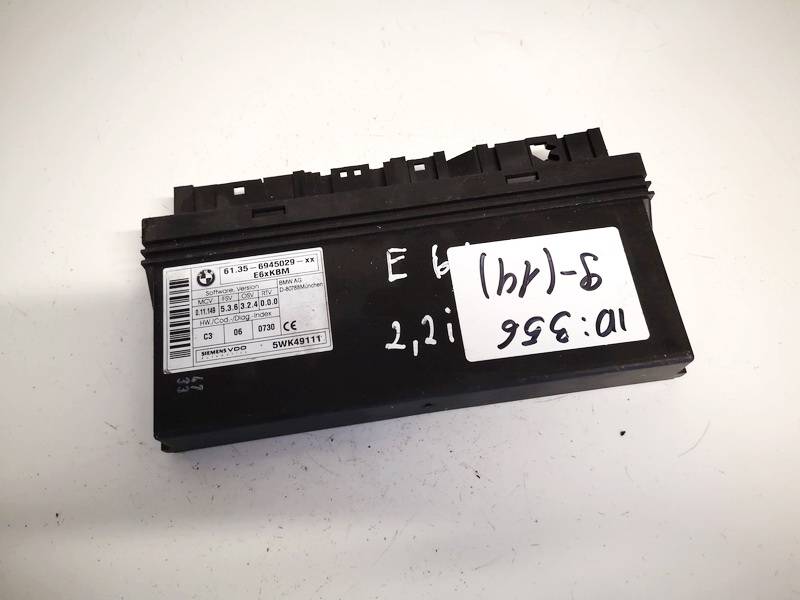 61356945029 BMW 5-Series 2005 General Module Comfort Relay (Unit)