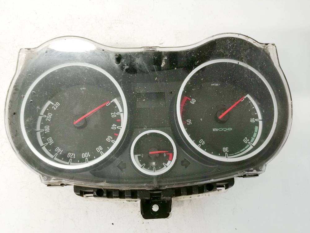 P0013281899 Opel Corsa 2008 Speedometers - Cockpit - Speedo Clocks Instrument