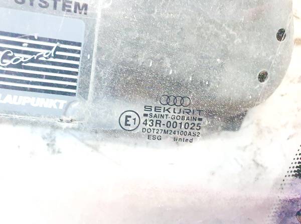 DOT27M24100AS2 Audi A6 1995 LUNA DELANTERA IZQUIERDA, Luna de la puerta delantera - FRENTE IZQUIERDO - Thumbnail 3