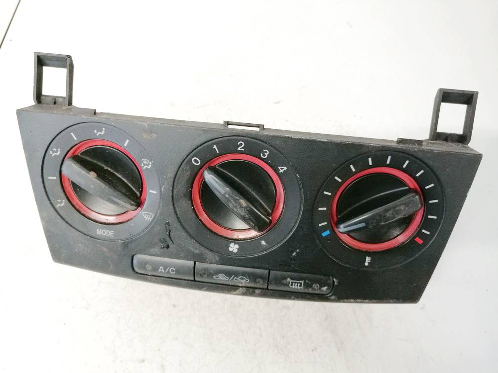 Mazda 3 2003 Klimata vadības panelis (sildītāja vadības slēdži)
