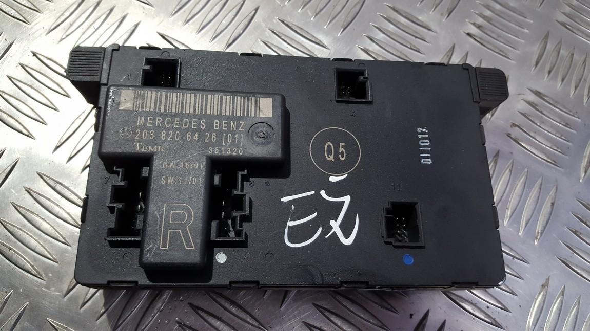 2038206426 Mercedes-Benz C-CLASS 2005 Door control relay (DOOR CONTROL UNIT MODULE ECU )