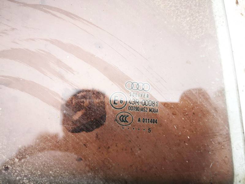 AS2 Audi A6 2005 Door-Drop Glass - REAR RIGHT - Thumbnail 3