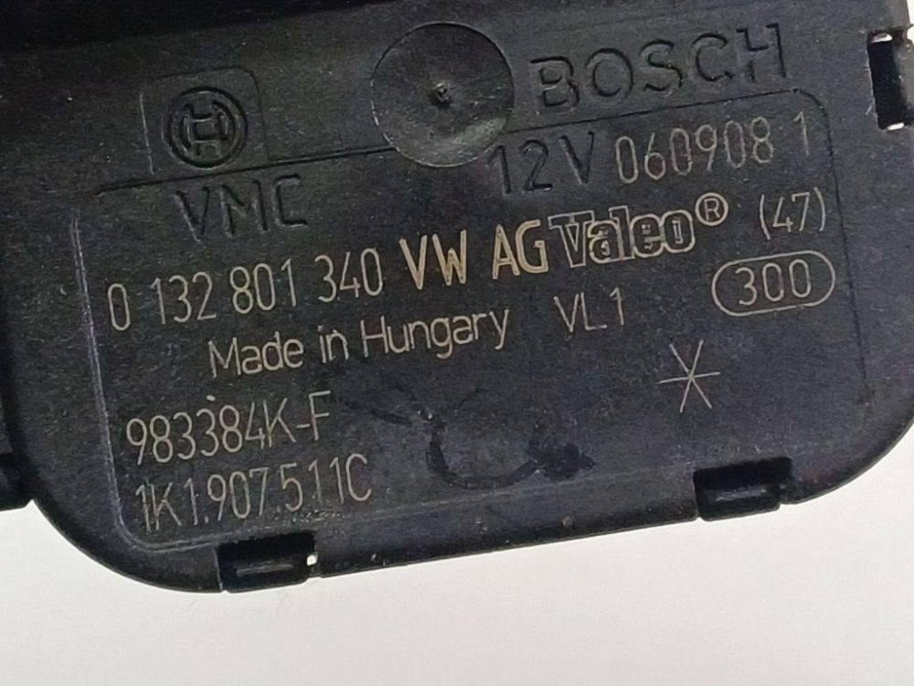 0132801340 Volkswagen Golf 2008 Heater Vent Flap Control Actuator Motor - Thumbnail 4