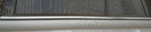 Toyota Avensis 2004 Listwa szyby drzwi - TYLNE LEWE