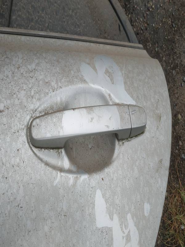 Toyota Avensis 2004 Zewnętrzna klamka drzwi - TYLNE LEWE