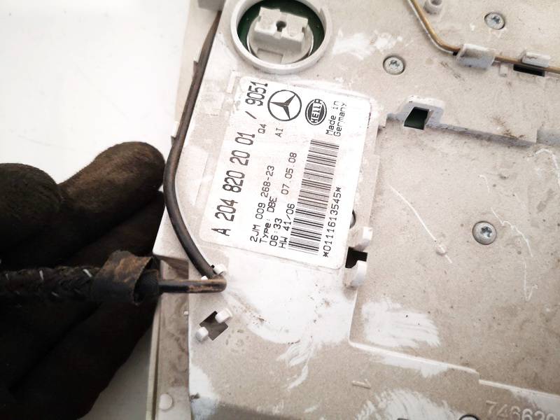 A2048202001 Mercedes-Benz C-CLASS 2008 Włącznik oświetlenia wnętrza - PRZEDNIE - Thumbnail 3