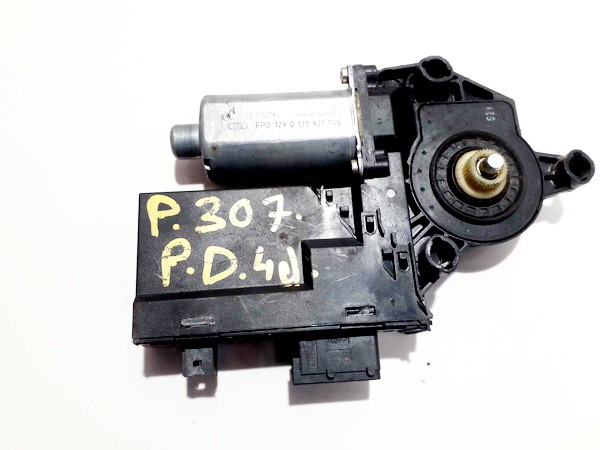 0130821766 Peugeot 307 2003 Window Motor - FRONT RIGHT - Thumbnail 2